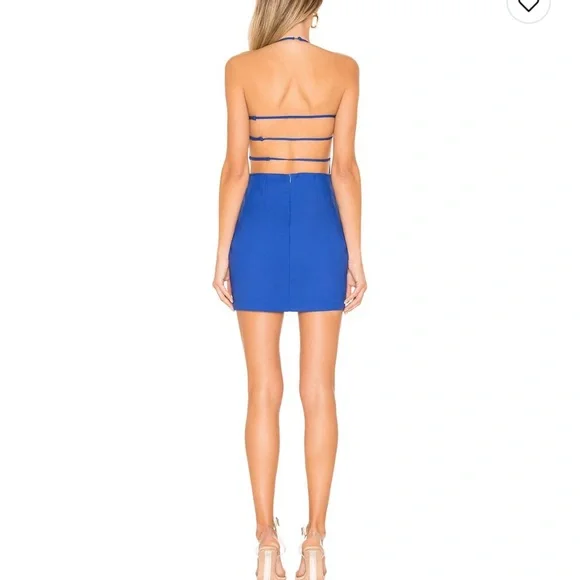 Blue mini dress - Picture 3 of 3